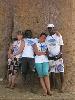 Nos amis devant un baobab